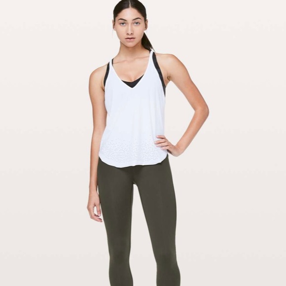 NWOT 💛 Lululemon Set Free Run Tank White - Picture 4 of 8
